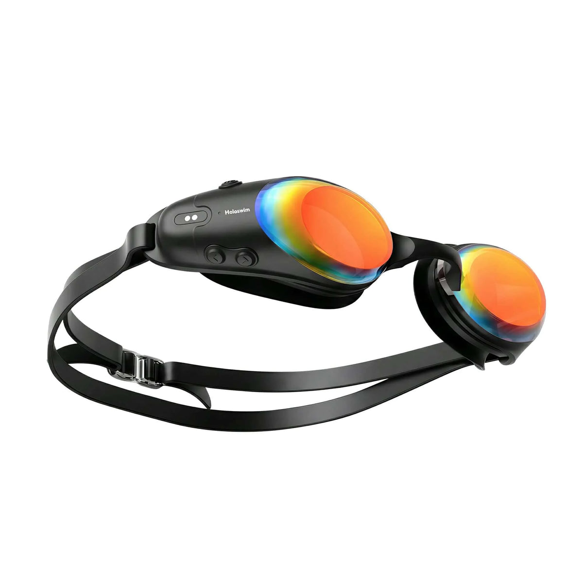 Holoswim 3 Pro Smart Swim Goggles for Pool & Open Water - Sunset Orange