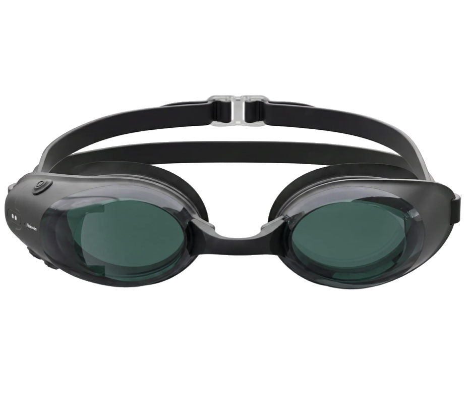 Holoswim 3 Pro Smart Swim Goggles for Pool & Open Water - Ocean Green