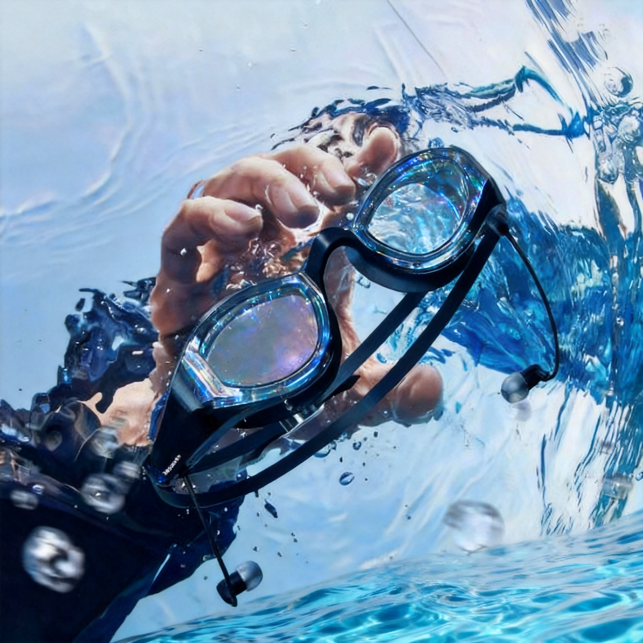 SollaWave Smart Swim Goggles with Music